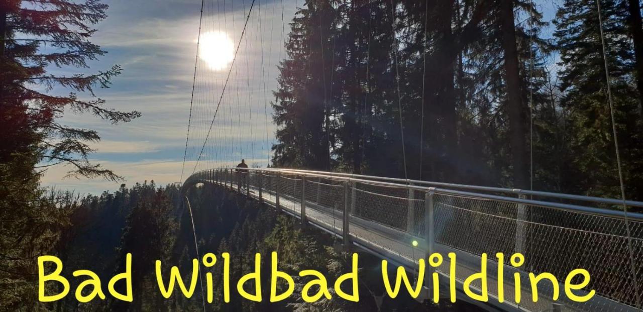 Apartement Am Waldrand Bad Wildbad Luaran gambar